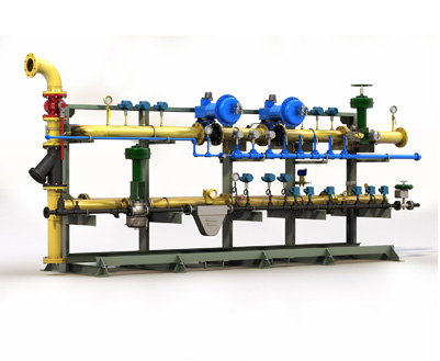 NATCOM Fuel Train Burner