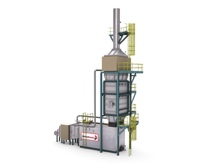 Max Flow Hot Water Heat Recovery Boiler