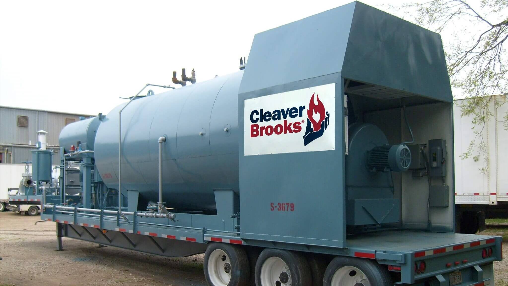 Cleaver-Brooks Trailer-Mounted Boiler