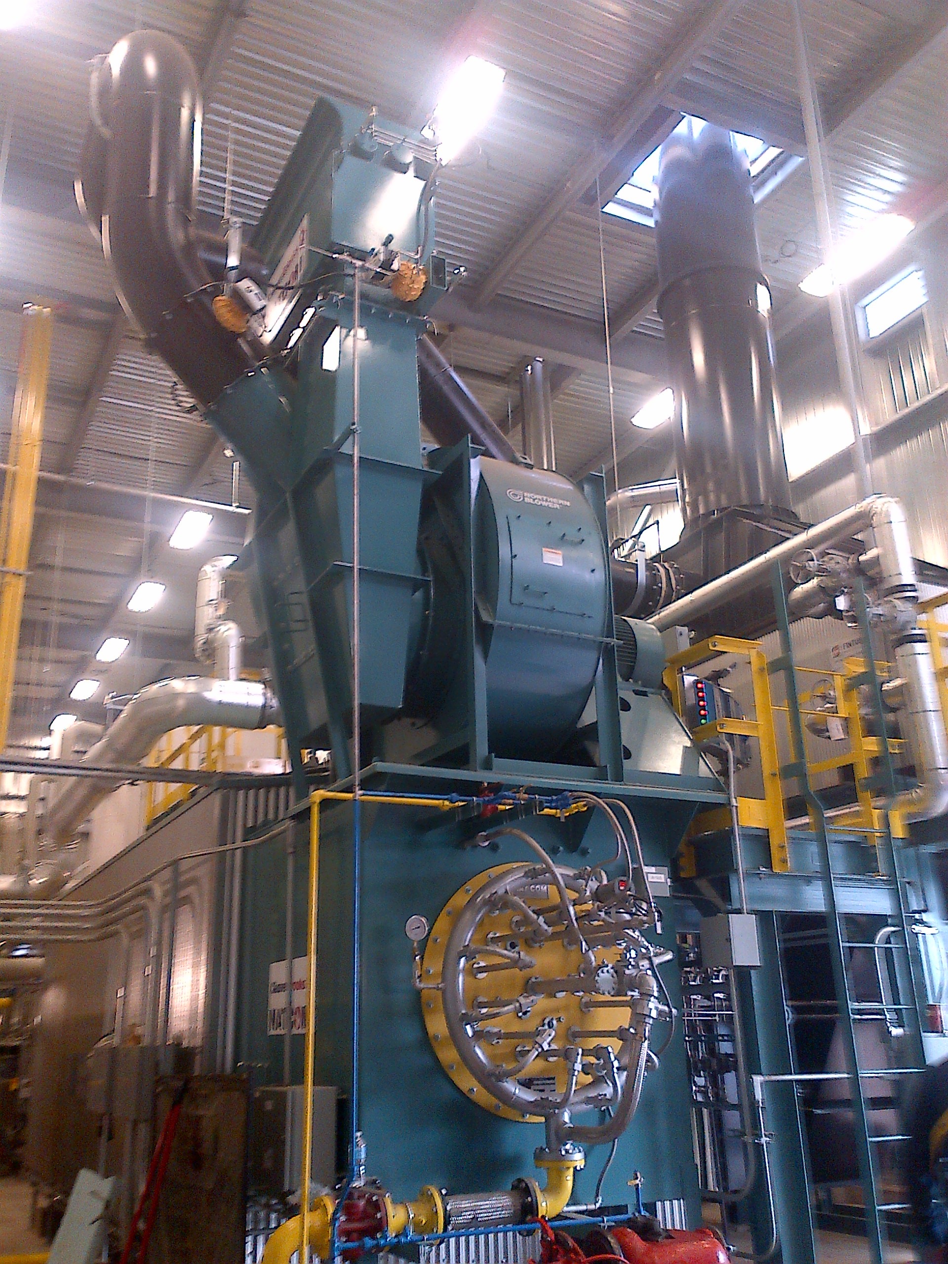 Industrial Boiler Installation - Port Colborne, Ontario